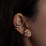 316L Stainless Steel Silver Sphere Earrings - Coddle Heaven