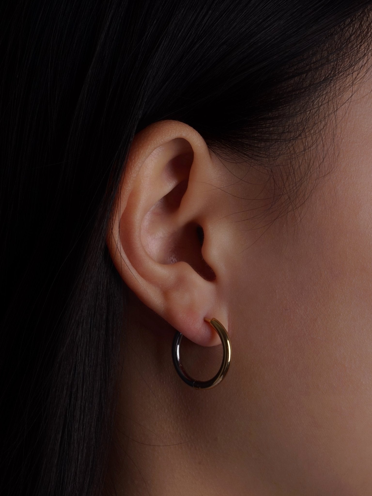 316L Stainless Steel Slim Contrast Earrings - Coddle Heaven