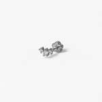 316L Stainless Steel Spark Trilogy Flatback Earrings - Coddle Heaven