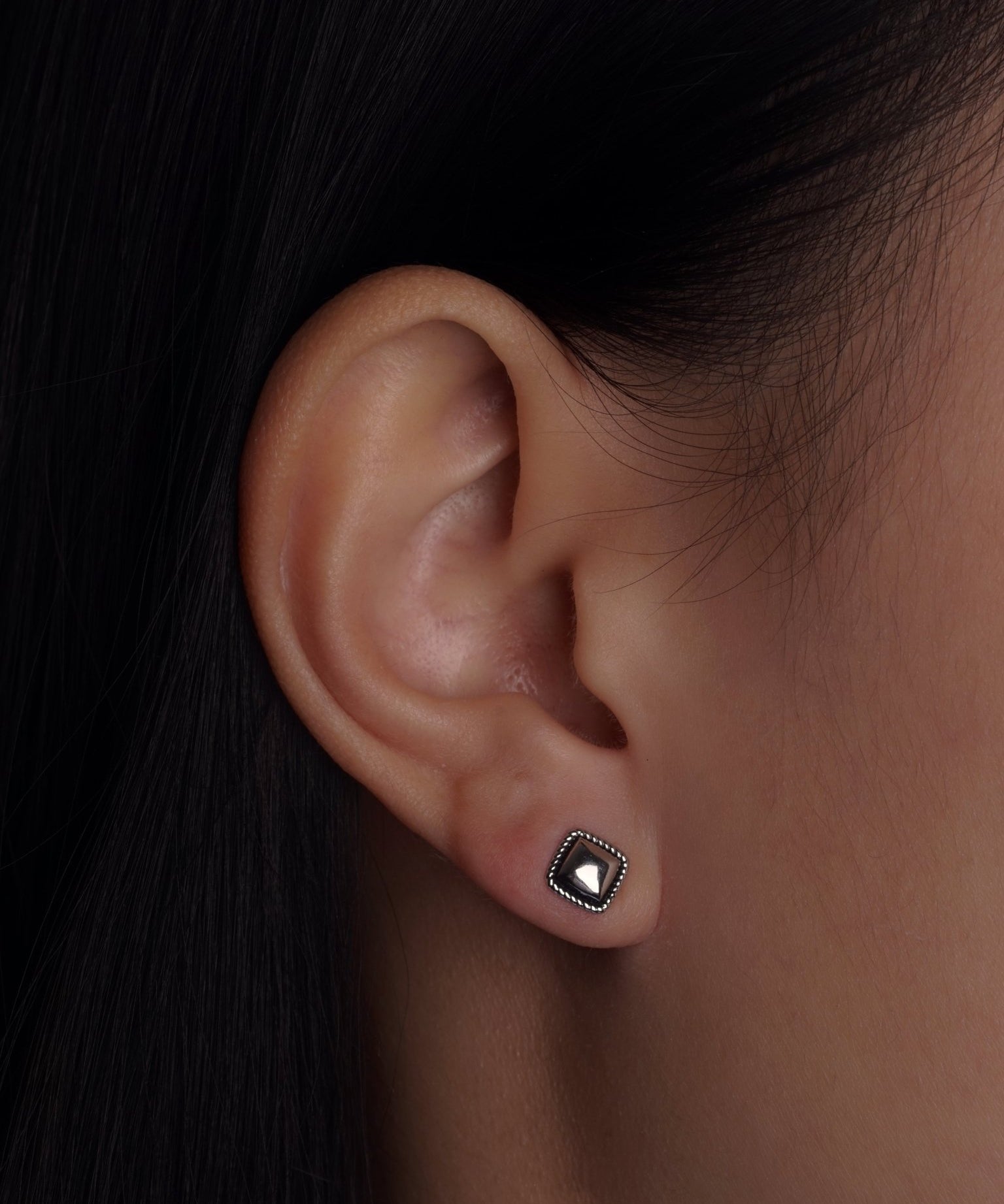 316L Stainless Steel Square Flatback Earrings - Coddle Heaven