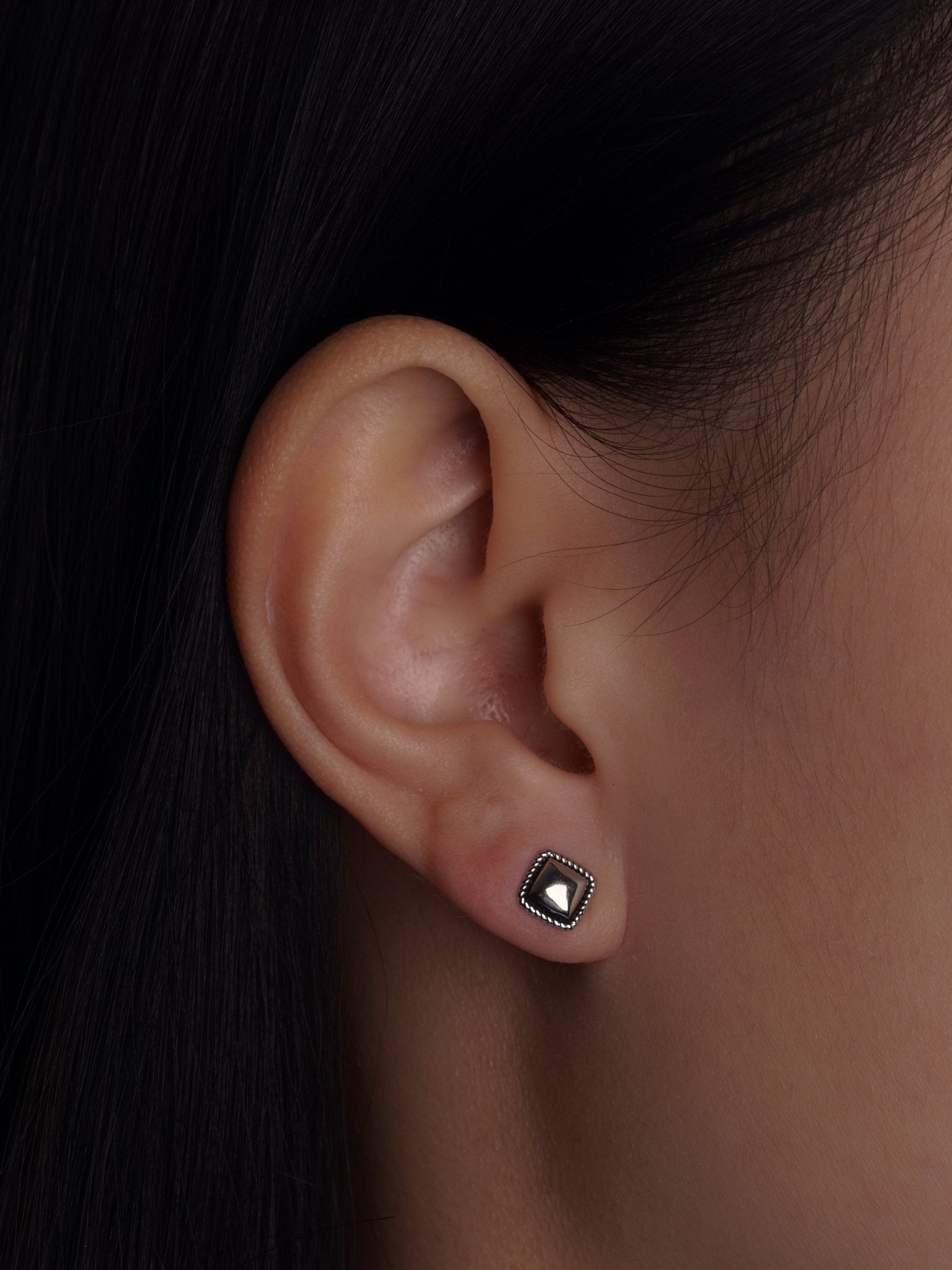 316L Stainless Steel Square Flatback Earrings - Coddle Heaven