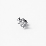 316L Stainless Steel Star Cluster Flatback Earrings - Coddle Heaven