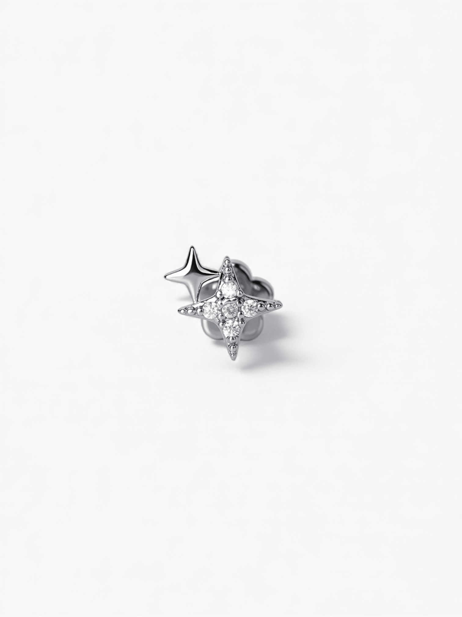 316L Stainless Steel Star Cluster Flatback Earrings - Coddle Heaven