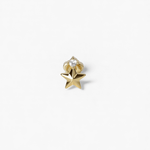 316L Stainless Steel Star Crown Flatback Earrings - Coddle Heaven
