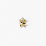 316L Stainless Steel Star Crown Flatback Earrings - Coddle Heaven