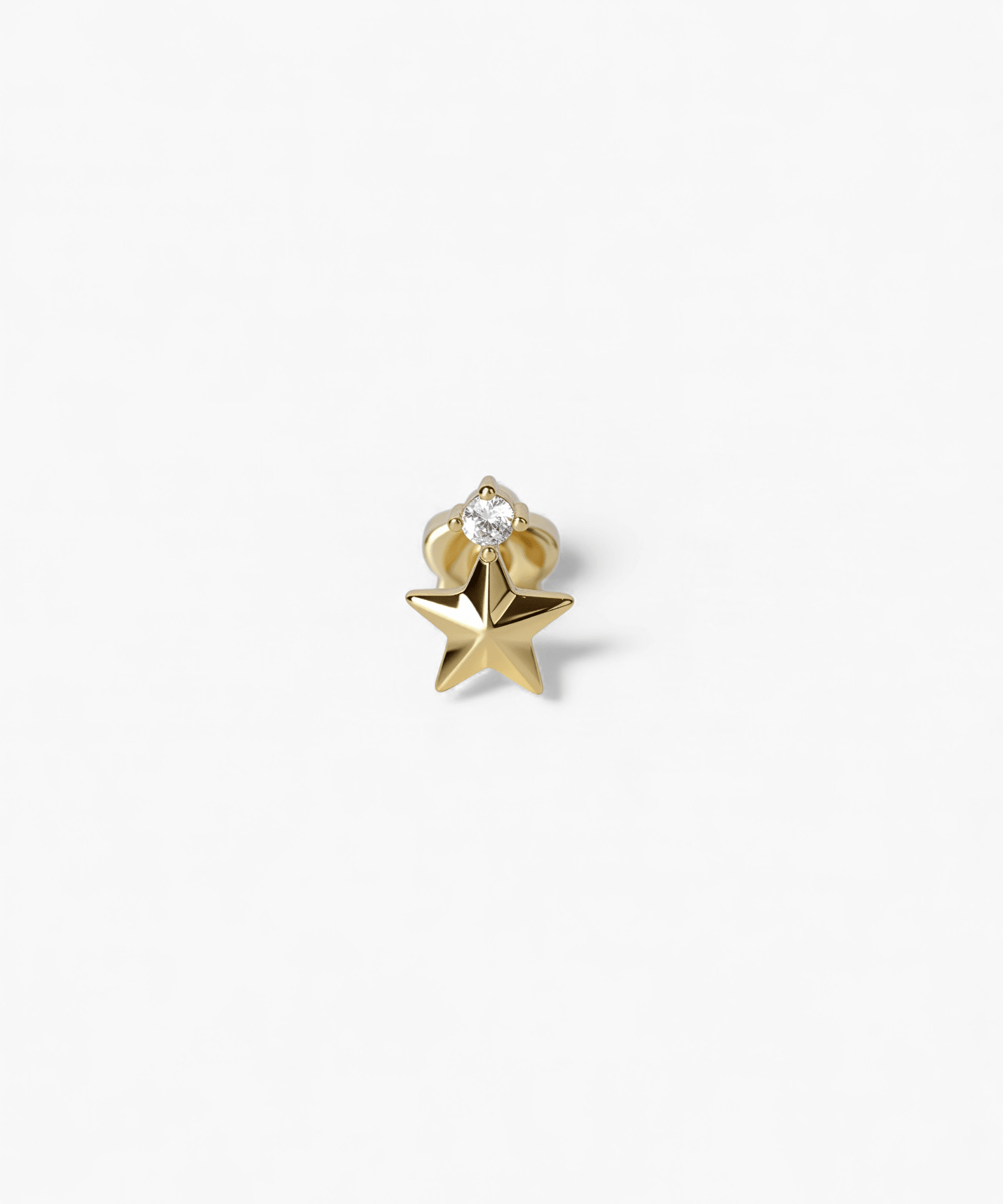 316L Stainless Steel Star Crown Flatback Earrings - Coddle Heaven