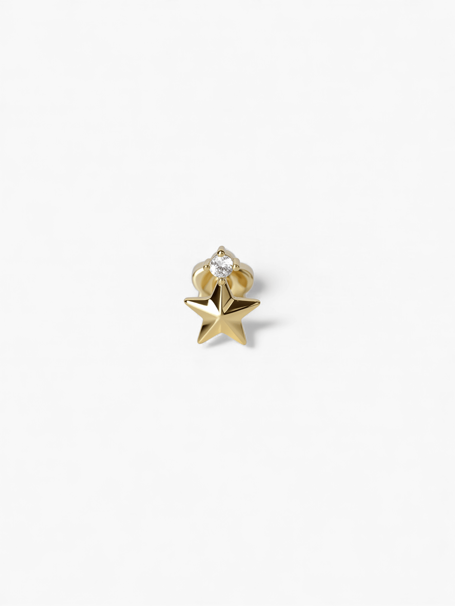 316L Stainless Steel Star Crown Flatback Earrings - Coddle Heaven