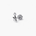 316L Stainless Steel Star Crown Flatback Earrings - Coddle Heaven