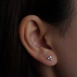 316L Stainless Steel Sweet Trinity Flatback Earrings - Coddle Heaven