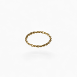 316L Stainless Steel Twist Ring - Coddle Heaven