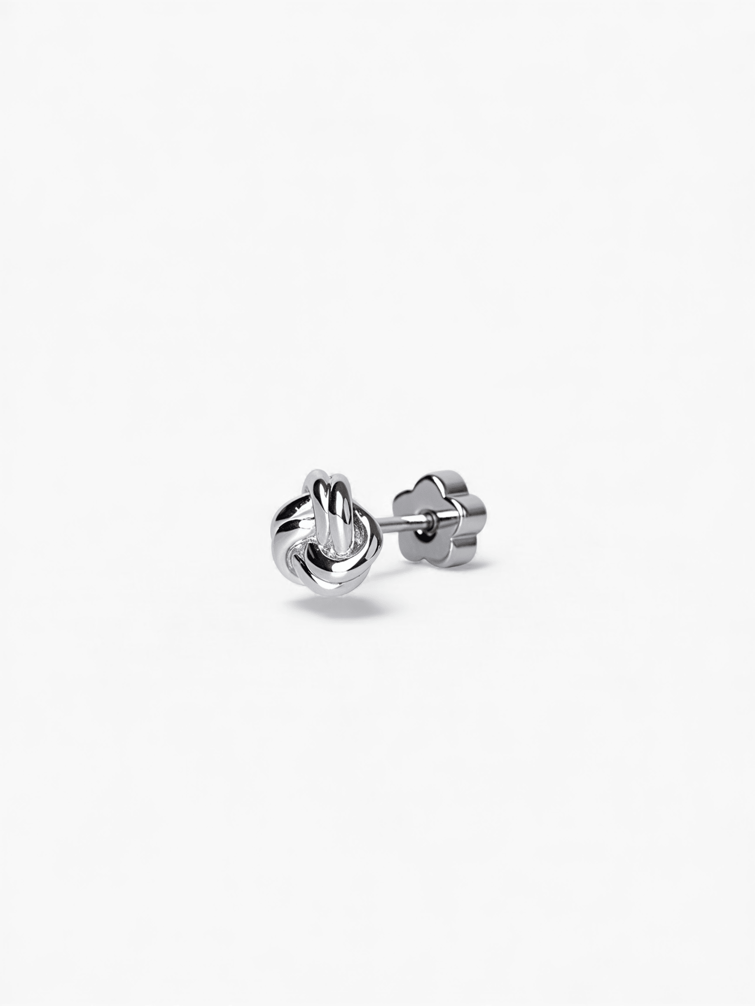 316L Stainless Steel Twisting Knot Flatback Earrings - Coddle Heaven