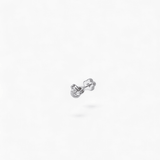 316L Stainless Steel Twisting Knot Petite Flatback Earrings - Coddle Heaven