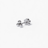 316L Tri - Bead Flatback Earrings - Coddle Heaven