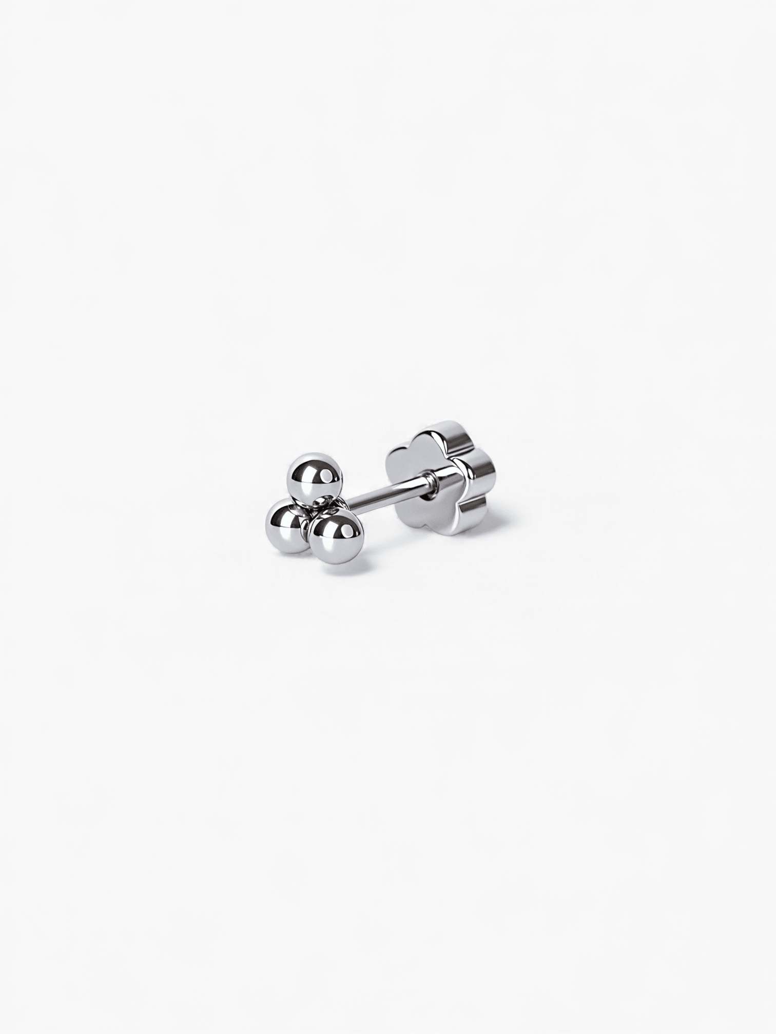 316L Tri - Bead Flatback Earrings - Coddle Heaven