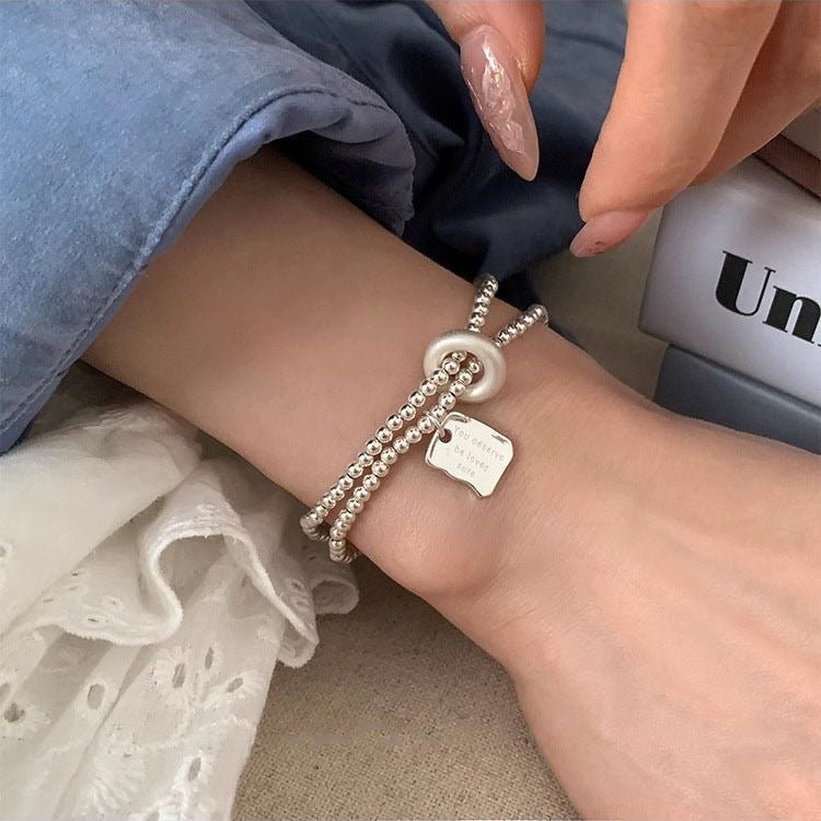 Cross Pearl Bracelet