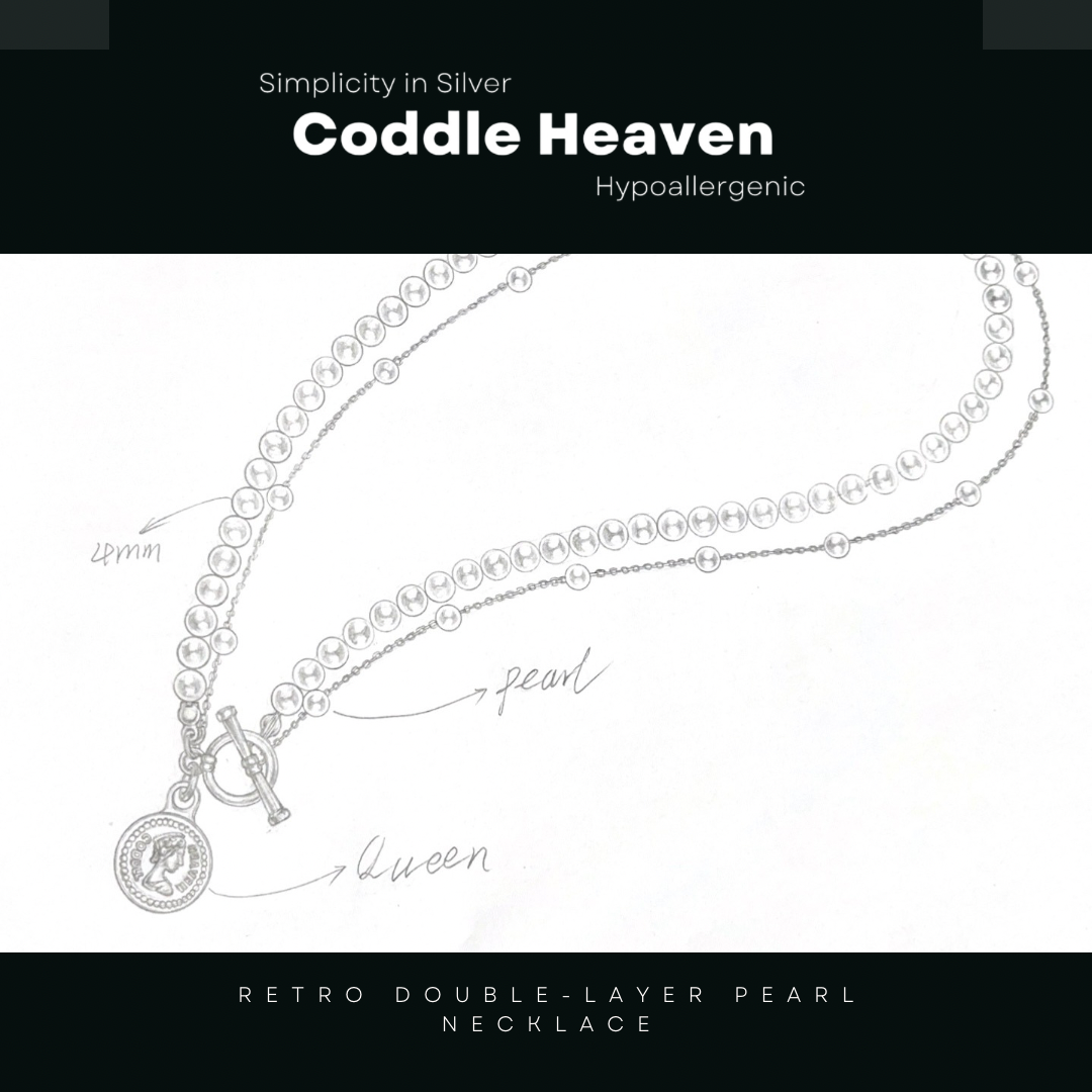 Retro Double-Layer Pearl Necklace - Coddle Heaven