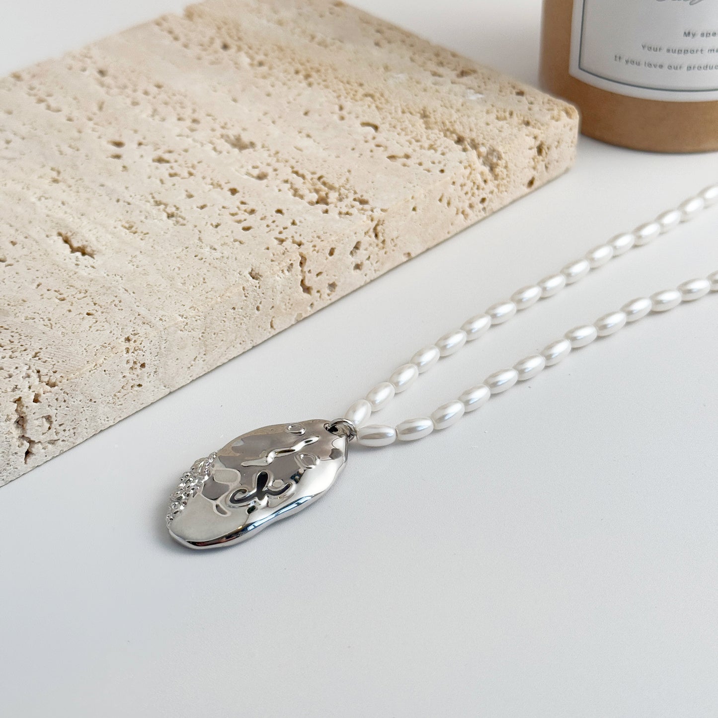 Oyster Shell Necklace