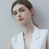 CH Bow Pearl Earrings