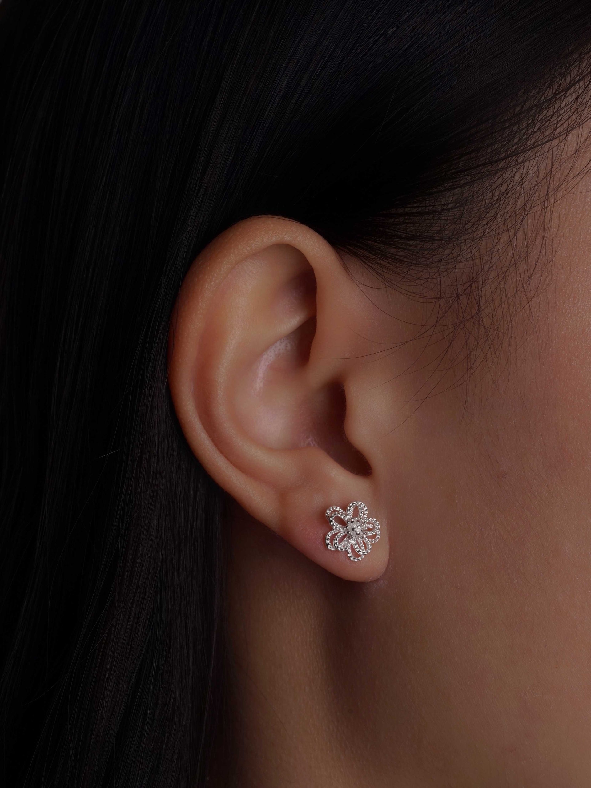 Bloom Stacked Earrings