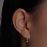 Gemstone Drop Earrings