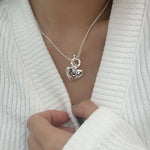 OT Buckle Heart Necklace - Coddle Heaven