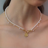 Retro Double-Layer Pearl Necklace