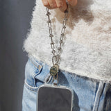 Luxe Gold Tag Indulgence Phone Lanyard