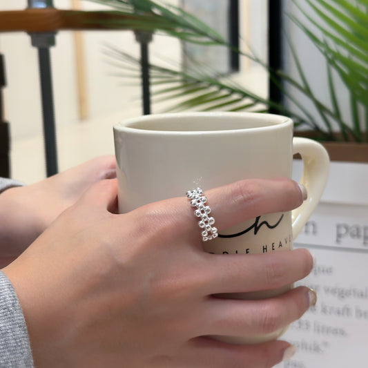 Shiny Beads Ring