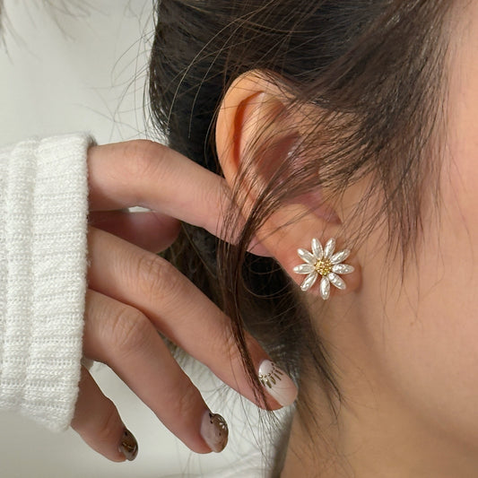 Sun Flower Earrings