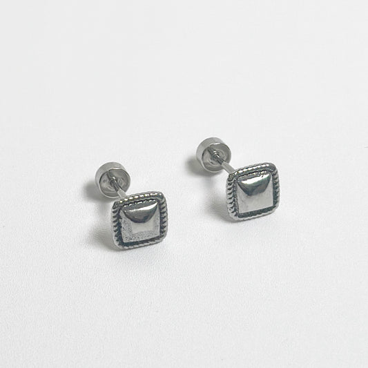 316L Square Earrings