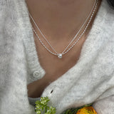 Diamond Pendent Double Layer Necklace - Coddle Heaven