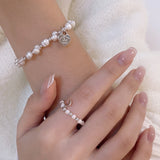 Sweetheart Pearl Bracelet