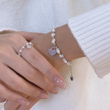 Sweetheart Pearl Bracelet