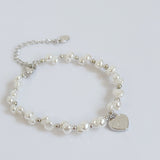 Sweetheart Pearl Bracelet