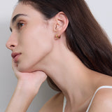 Streamline Hoop Earrings