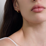 Streamline Hoop Earrings