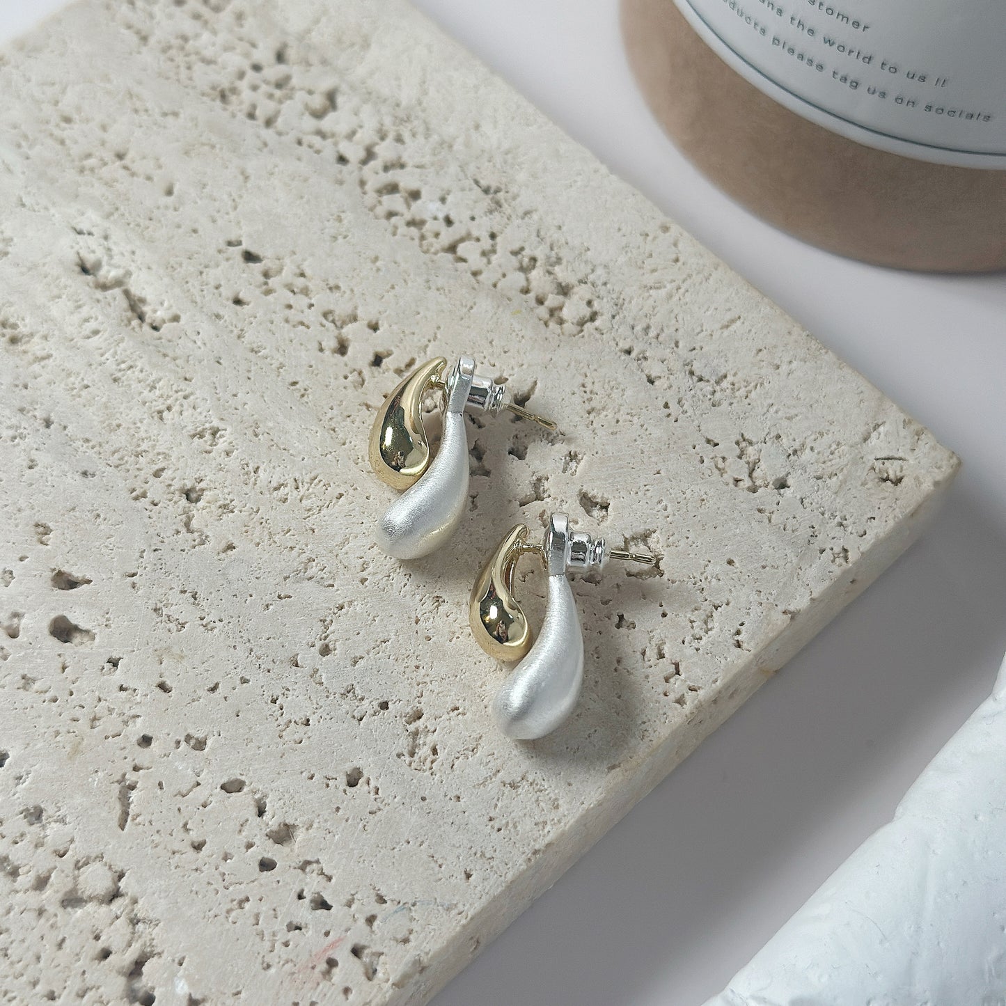 Double Tadpole Earrings