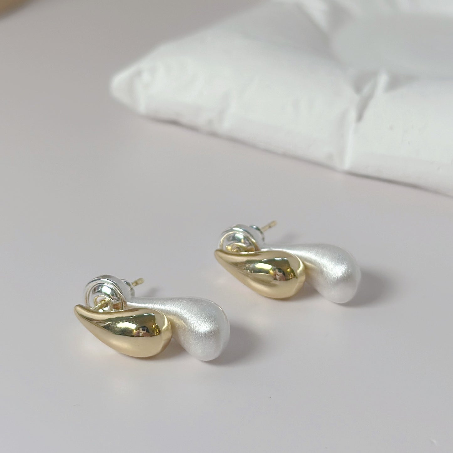 Double Tadpole Earrings