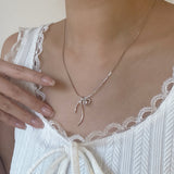 CH Bow Necklace
