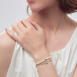 Retro Pearl Layered Bracelet