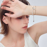 Retro Pearl Layered Bracelet