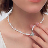 Retro Double-Layer Pearl Necklace