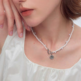 Retro Double-Layer Pearl Necklace