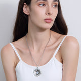 Starry Blossom Veil Necklace
