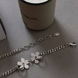 CH Flower Clasp Necklace