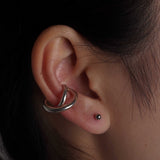 316L Stainless Steel 3mm Flower Dot Flatback Earrings