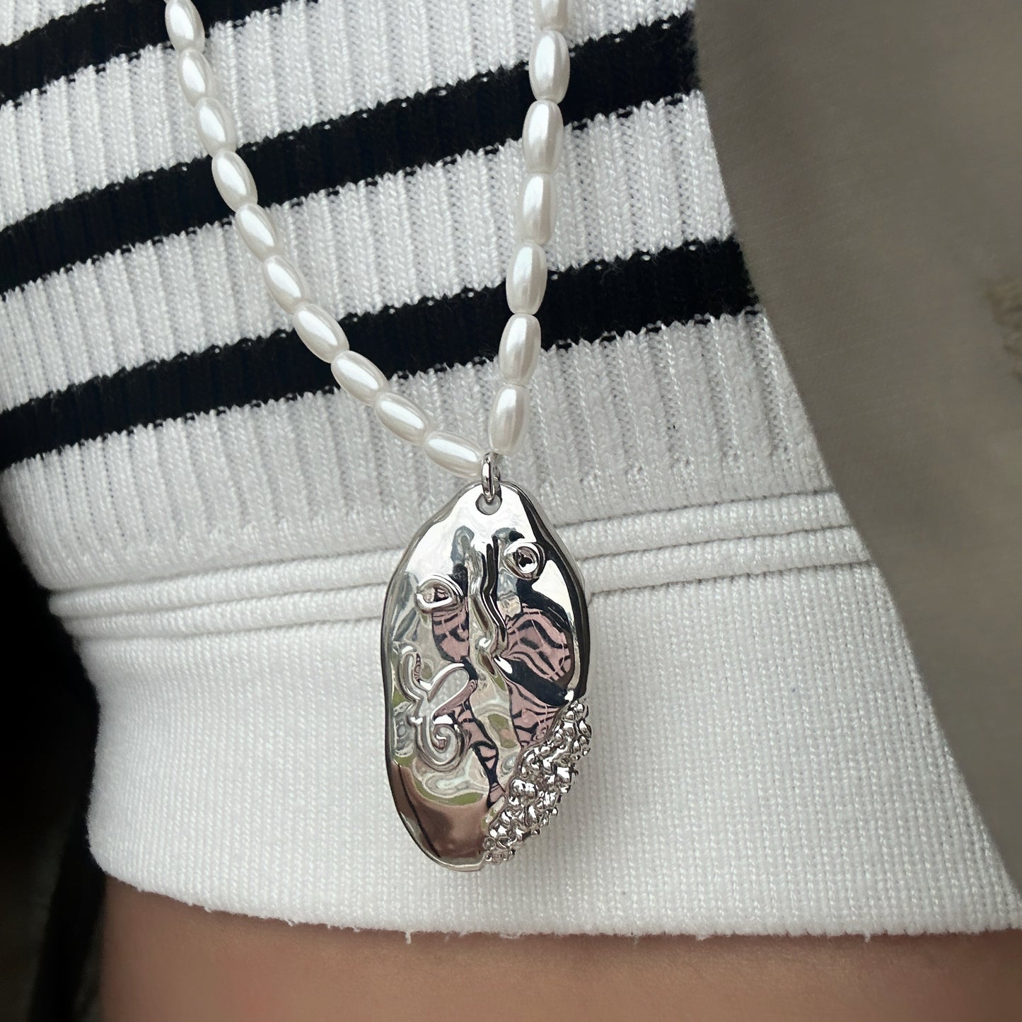 Oyster Shell Necklace