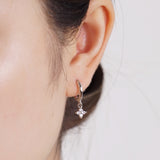 Spade Drop Earrings