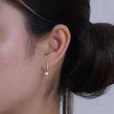 Gemstone Drop Earrings