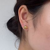 Pearl Drop Stone Earrings